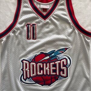 Mens Mitchell & Ness NBA Large Swingman Jersey Rockets 02-03 Yao Ming